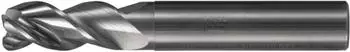 Pferd VHM-Fr&auml;ser &Oslash;20mm, 3 Schneiden, 2xDC, Radius 2mm, unbeschichtet (23000440)