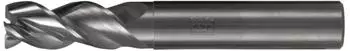 Pferd VHM-Fräser Ø16mm, 3 Schneiden, 2xDC, Fase 0,3mm 45°, unbeschichtet, Schaft HA (23000417)