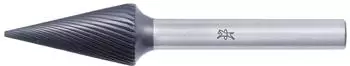 Pferd Hartmetall-Frässtift Spitzkegel SKM Ø10x20mm Schaft-Ø6mm Z5 HICOAT (21115257)