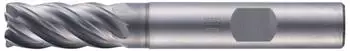 Pferd VHM-Fräser Ø12mm, 5 Schneiden, 2xDC, Radius 0,5mm, AlCrN, Schaft HB (23000848)