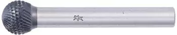 Pferd Hartmetall-Frässtift MICRO Kugel KUD Ø 10x9mm, Schaft-Ø 6mm, HICOAT (21112777)