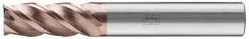 Pferd VHM-Fr&auml;ser &Oslash;12mm, 4 Schneiden, 2xDC, Fase 0,25mm 45&deg;, AlTiN/TiSiXN, Schaft HB (23000923)