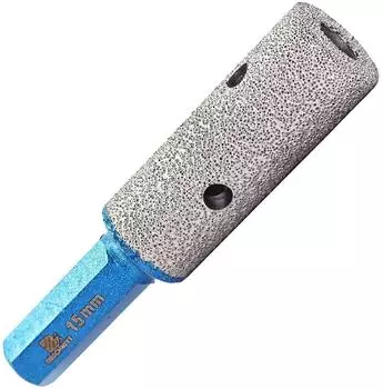 LuxusKollektion Diamant-Fingerfr&auml;ser 15mm f&uuml;r Porzellan, Keramik, Marmor, Granit