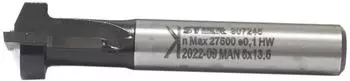 STIER T-Nutfr&auml;ser M8 13,5 x 8,6 x 8mm (907245)