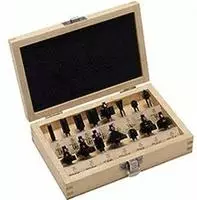 Bosch Zubeh&ouml;r 2607019468, Bosch Zubeh&ouml;r HM-Fr&auml;ser-Set mit 1/4-Zoll Schaft,