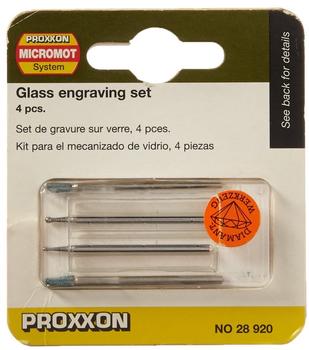 Proxxon Werkzeugsatz für Glasbearbeitung 4-tlg. (28920)