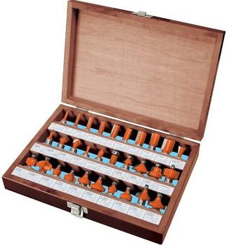 Silverline Tools 1/2" Hartmetall-Fr&auml;ser-Satz, 30-tlg. (580422)