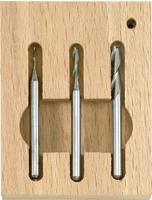 Proxxon Fr&auml;ser Vollhartmetall-Schaftfr&auml;ser, 27116, 3mm, 3-teiliges Set, mit