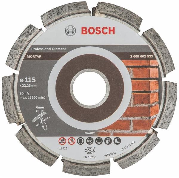 Bosch Expert for Mortar, 115 x 6 x 7 x 22,23 mm (2608602533)
