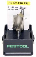 Festool 490951, Festool 490951 Nutfr&auml;ser L&auml;nge 57mm Produktabmessung, &Oslash; 20mm