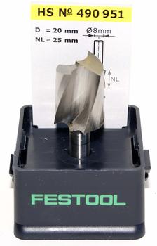 Festool HS Schaft 8 mm D20 (490951)