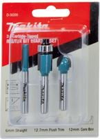 makita D-30209 Fr&auml;ser-Set 3-teilig