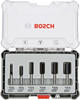 Bosch Accessories 2607017466, Bosch Accessories Nutfräser-Set, 8-mm-Schaft,...