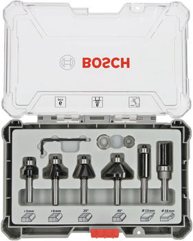 Bosch Rand- und Kantenfräser-Set 6-teilig (2607017468)