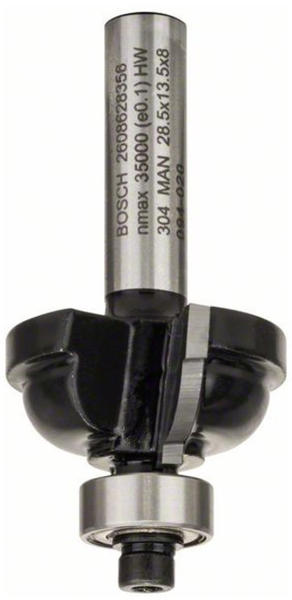 Bosch Profilfräser 8 / R 6,3 / D 28,5 / L 13,5 / G 54 mm (2608628356)