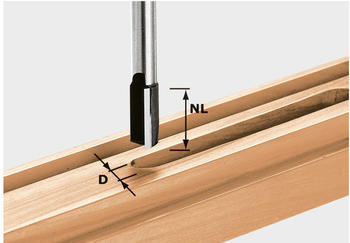Festool Nutfräser HW S12 D10/35 - 491086