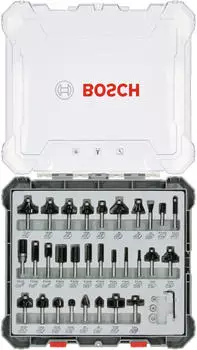 Bosch Fräser-Set 30-teilig 6mm Schaft
