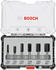 Bosch Nutfräser-Set 6-teilig (2607017465)