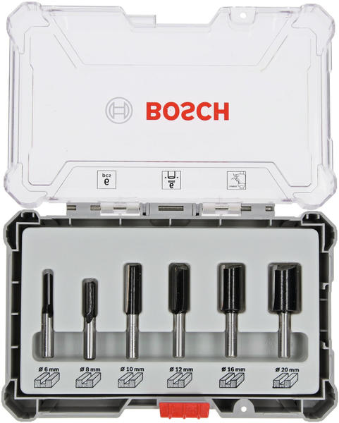 Bosch Nutfräser-Set 6-teilig (2607017465)