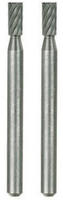Zylinderfr&auml;ser (wolfram-vanadiumstahl), 3 Mm, 2 St&uuml;ck - 28722 - Proxxon