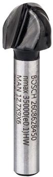 Bosch Hohlkehlfräser 6 / R 6,3 / D 12,7 / L 9,2 / G 40 mm (2608628450)