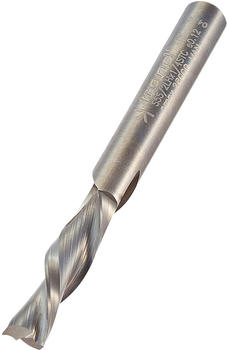 Trend 6.35mm diameter down cut spiral cutter - 8mm shank, 25.4mm cut length