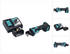 6 Ah, mit 1 Akku: Makita DCO181