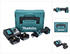 3 Ah, mit 2 Akkus: Makita DCO181