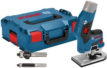 Bosch Akku-Kantenfr&auml;se GKF 12V-8 Solo inkl. 2x Fr&auml;ser