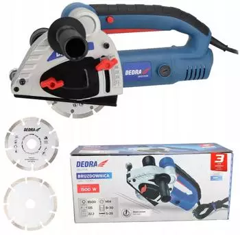Dedra Mauernutfr&auml;se 1500W, &Oslash;125mm (DED7918)