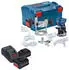 Bosch Professional GKF 18V-8 (2x 5,5 Ah + charger + diving unit + L-Boxx)