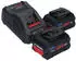 Bosch Professional GKF 18V-8 (2x 5,5 Ah + charger + diving unit + L-Boxx)