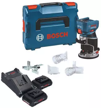 Bosch Professional GKF 18V-8 (2x 4,0 Ah + Ladeger&auml;t + L-Boxx)
