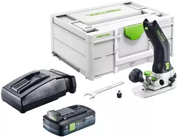 Festool MFKC 700 EB-Basic Kantenfr&auml;se 18V 8mm Brushless, 4,0Ah Akku + Ladeger&auml;t + Systainer (MFKC 700 EB-Basic)