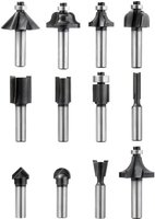 Kwb - Oberfr&auml;ser-set, 12-teilig, (v-nutfr&auml;ser, Hohlkehlfr&auml;ser U.v.m.)