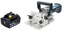 Makita DPJ 180 G1 Akku Nutfr&auml;se 18 V 100 mm + 1x Akku 6,0 Ah - ohne Ladeger&auml;t