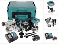 Makita DRT 50 RT1J X2 18 V Li-Ion Akku Brushless Multifunktionsfr&auml;se im Makpac...