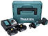 5 Ah, mit 2 Akkus: Makita DCO181