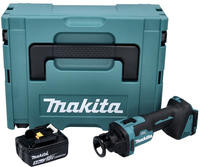 Makita DCO 181 T1J Akku Rotationsschneider 18 V 32000 U/min Brushless + 1x Akku...