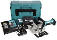 Makita DPJ 180 RYJ 18 V Li-Ion Akku Nutfr&auml;se im Makpac + 2 x 1,5 Ah Akku +