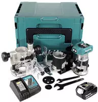 Makita Drt 50 Rm1j X2 18 V Li-ion Akku Brushless Multifunktionsfr&auml;se Im Makpac Inkl.