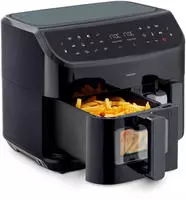 Medion Hei&szlig;luftfritteuse "MD 11760 P20XXL Twin" 2400 W Temperatur 50 - 200 C, ILAG