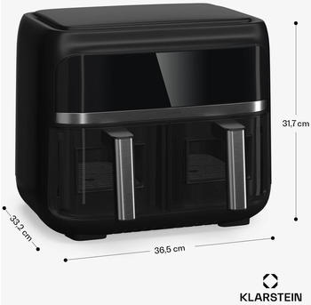Klarstein VitaFry Duo Skylight 2850 – Klarstein VitaFry Duo Skylight 2850 für schnelle Gerichte ohne Wartezeit