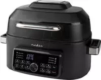 Fritteuse 6l 1600w Schwarz Nedis Kaafg600bk