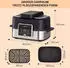 Klarstein Combo Air Fryer TK3G black/silver