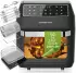 GOURMETmaxx Heißluft-Ofen Digital 12L Schwarz