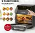 GOURMETmaxx Heißluft-Ofen Digital 12L Schwarz