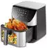 Leawin Heißluftfritteuse 9L Airfryer XXL 1800 W