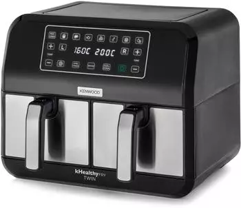 Kenwood kHealthy Twin Airfryer 8L 2x4L Doppelkammer