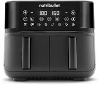 Nutribullet Air Fryer Double Bac Doppel 8 L Eigenst&auml;ndig 2850 W Hei&szlig;luftfritteuse